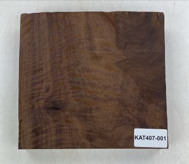 Schalenrohling Katalox / mex. Palisander, geriegelt, 250x250x45mm Einzelstück #001